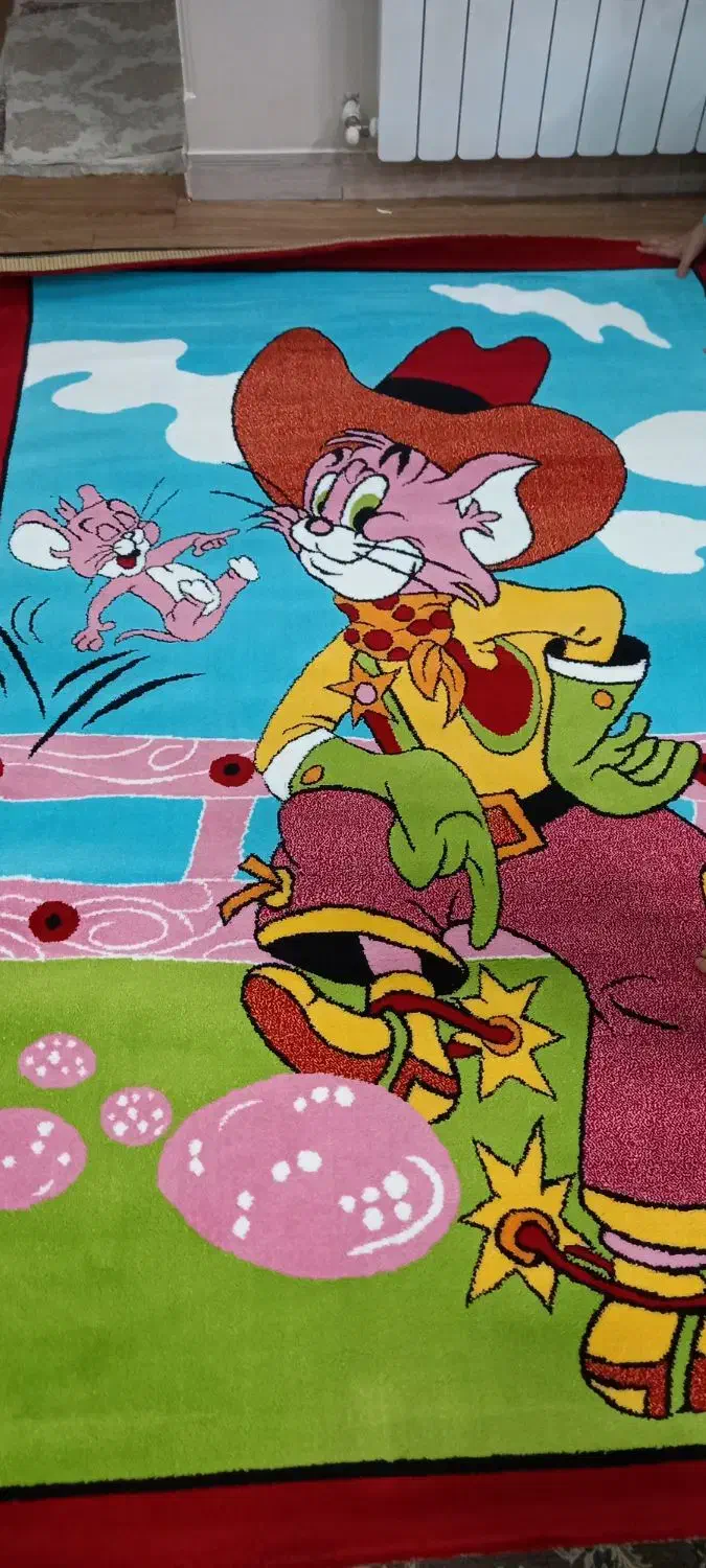 قالیچه ی فانتزی ۴ متری|فرش|تهران, امام زاده عبدالله|دیوار