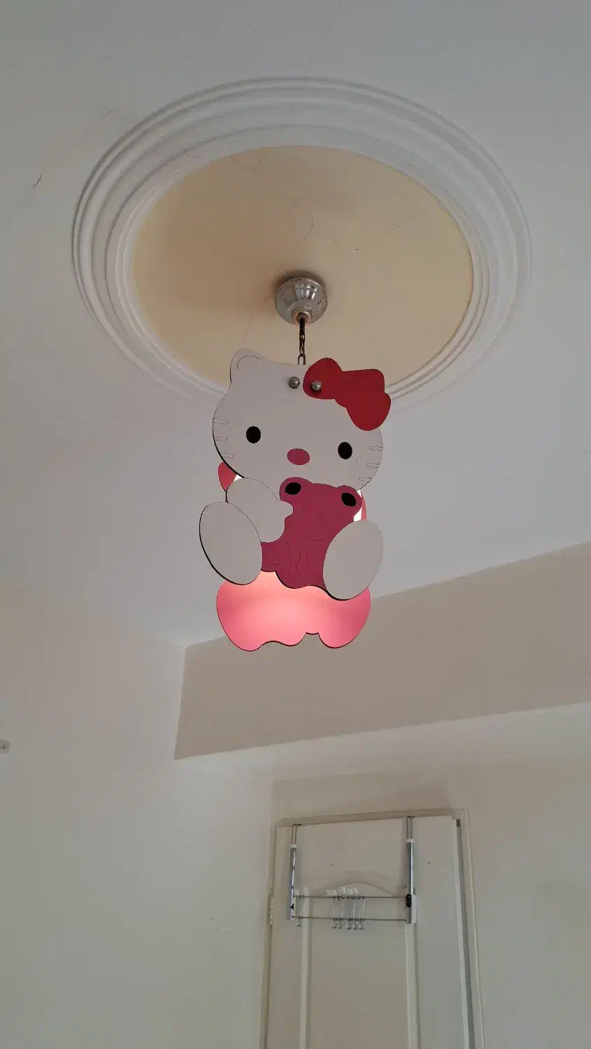 لوستر اتاق کودک|لوستر و چراغ آویز|تهران, شکوفه (عبدل آباد)|دیوار