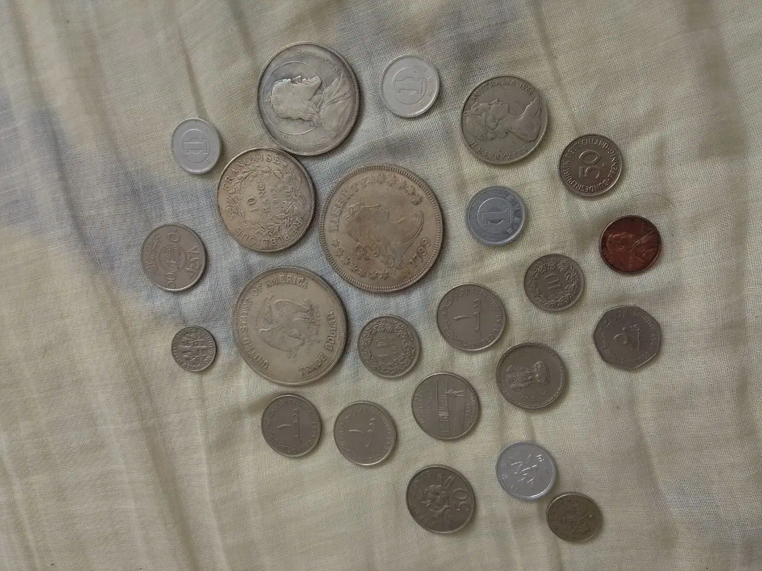 سکه خارجی|کلکسیون سکه، تمبر، اسکناس|مشهد, صیاد شیرازی|دیوار