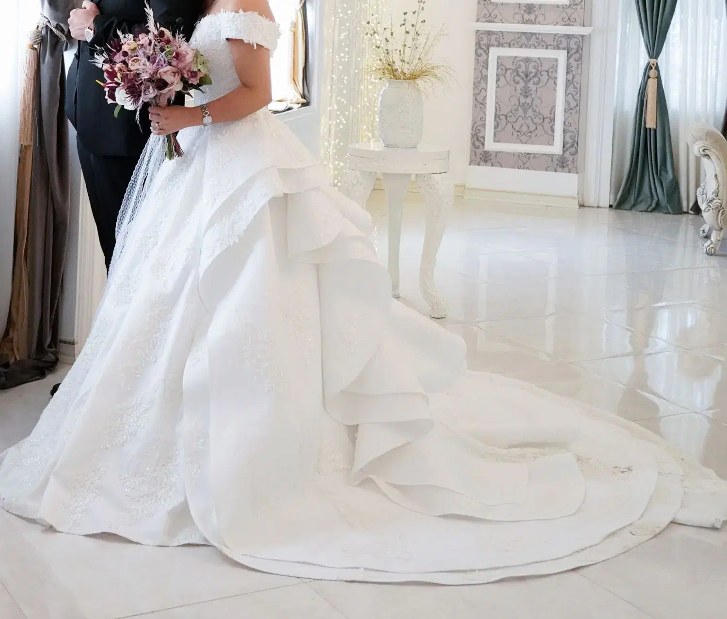 فروش فوری لباس عروس ترکیه|لباس|فردیس, شهرک هفده شهریور|دیوار