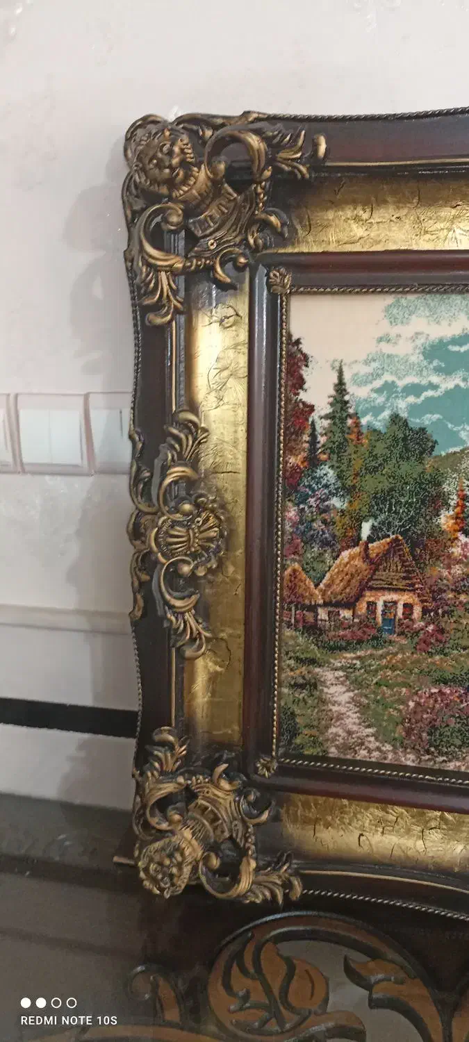 تابلو فرش زیبا|تابلو فرش|قم, شاه ابراهیم|دیوار