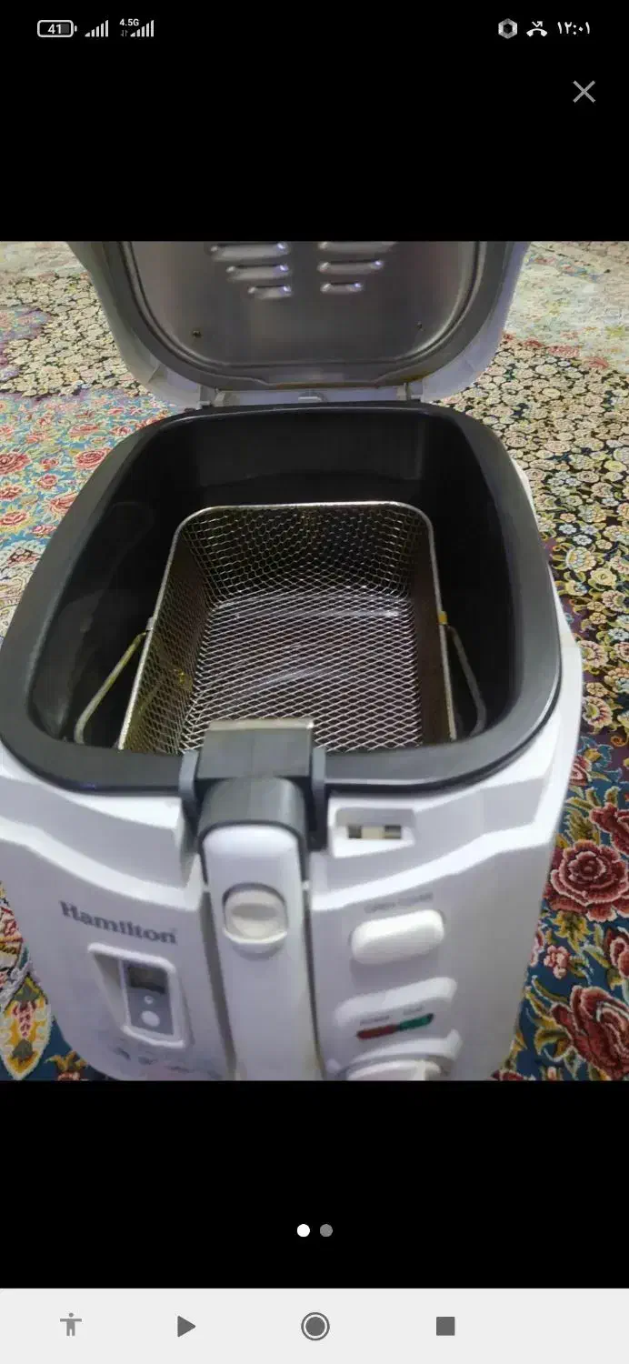 سرخ کن همیلتون|اجاق گاز و لوازم برقی پختوپز|محمدیه-قزوین, |دیوار