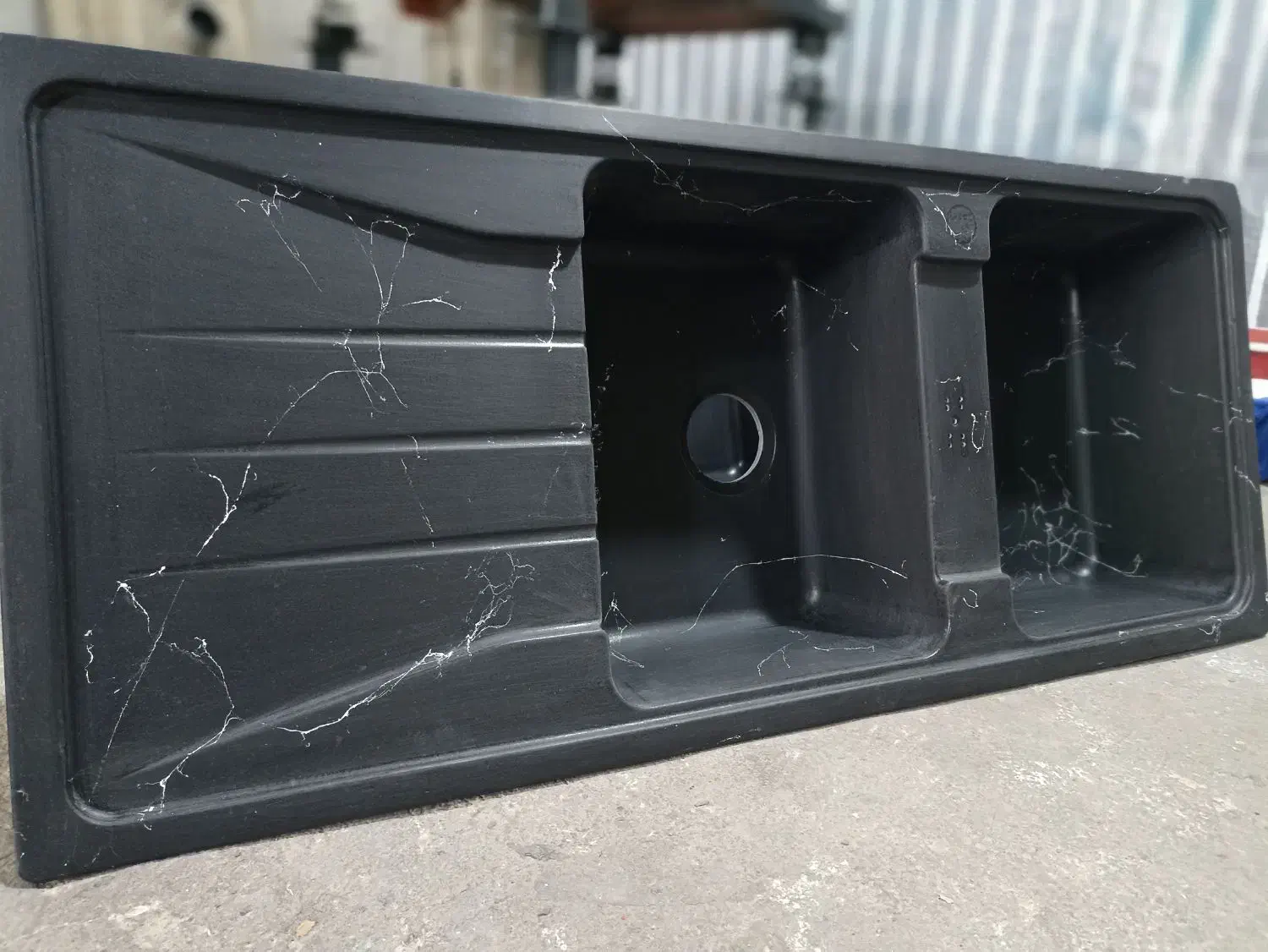 سینک گرانیت ضد ضربه طرحدار|مصالح و تجهیزات ساختمان|بابلسر, |دیوار