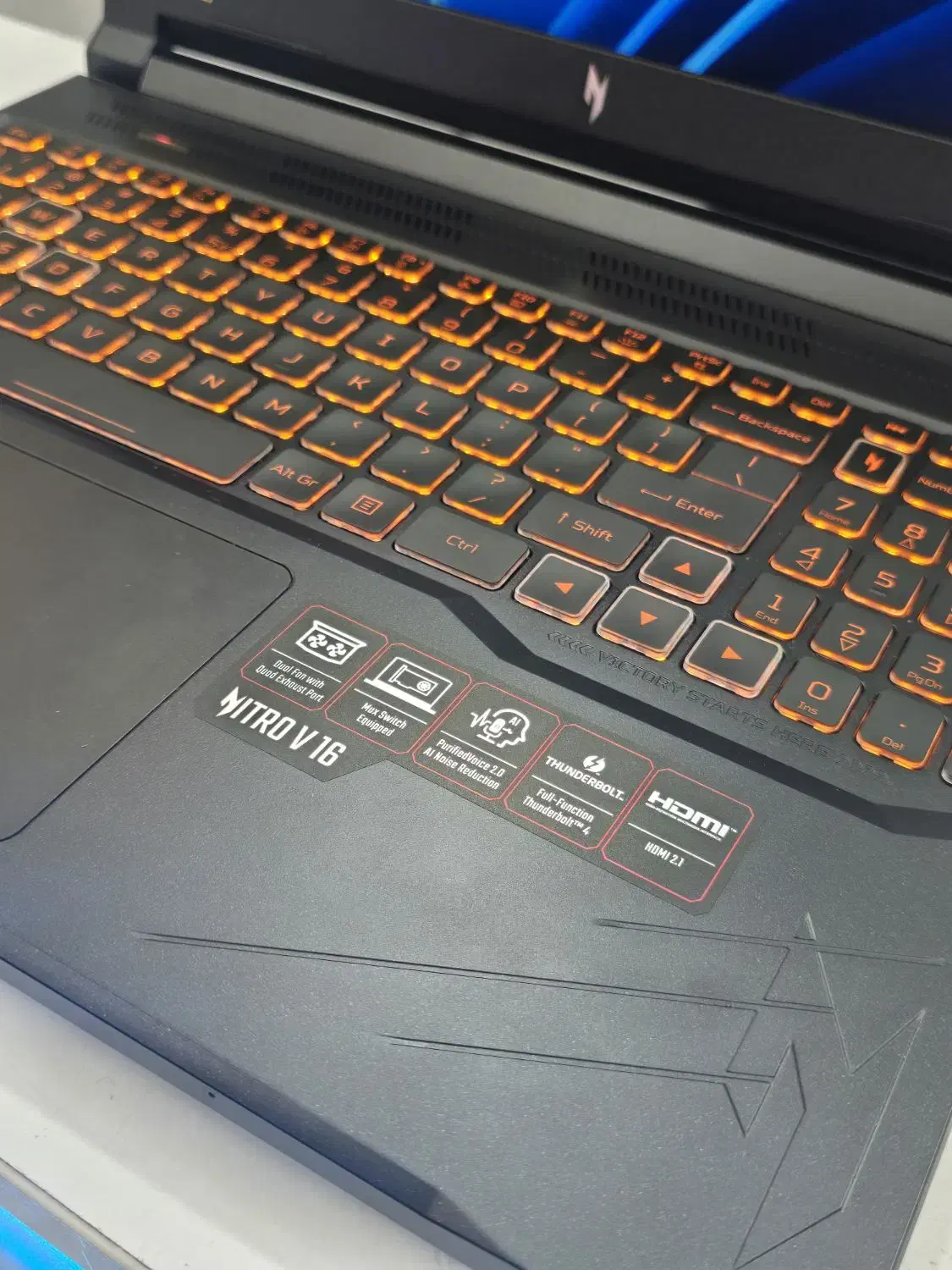 Acer nitro V16 i7Hx نسل ۱۴ گارانتی دار RTX 4060|رایانه همراه|رشت, دیلمان|دیوار