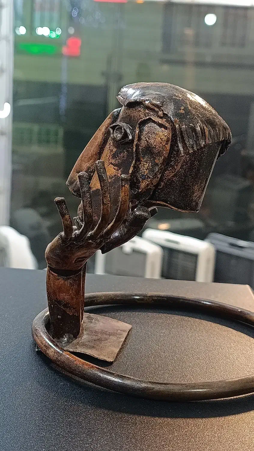 مجسمه دست ساز مسی|صنایع دستی و سایر لوازم تزئینی|تهران, کیانشهر|دیوار