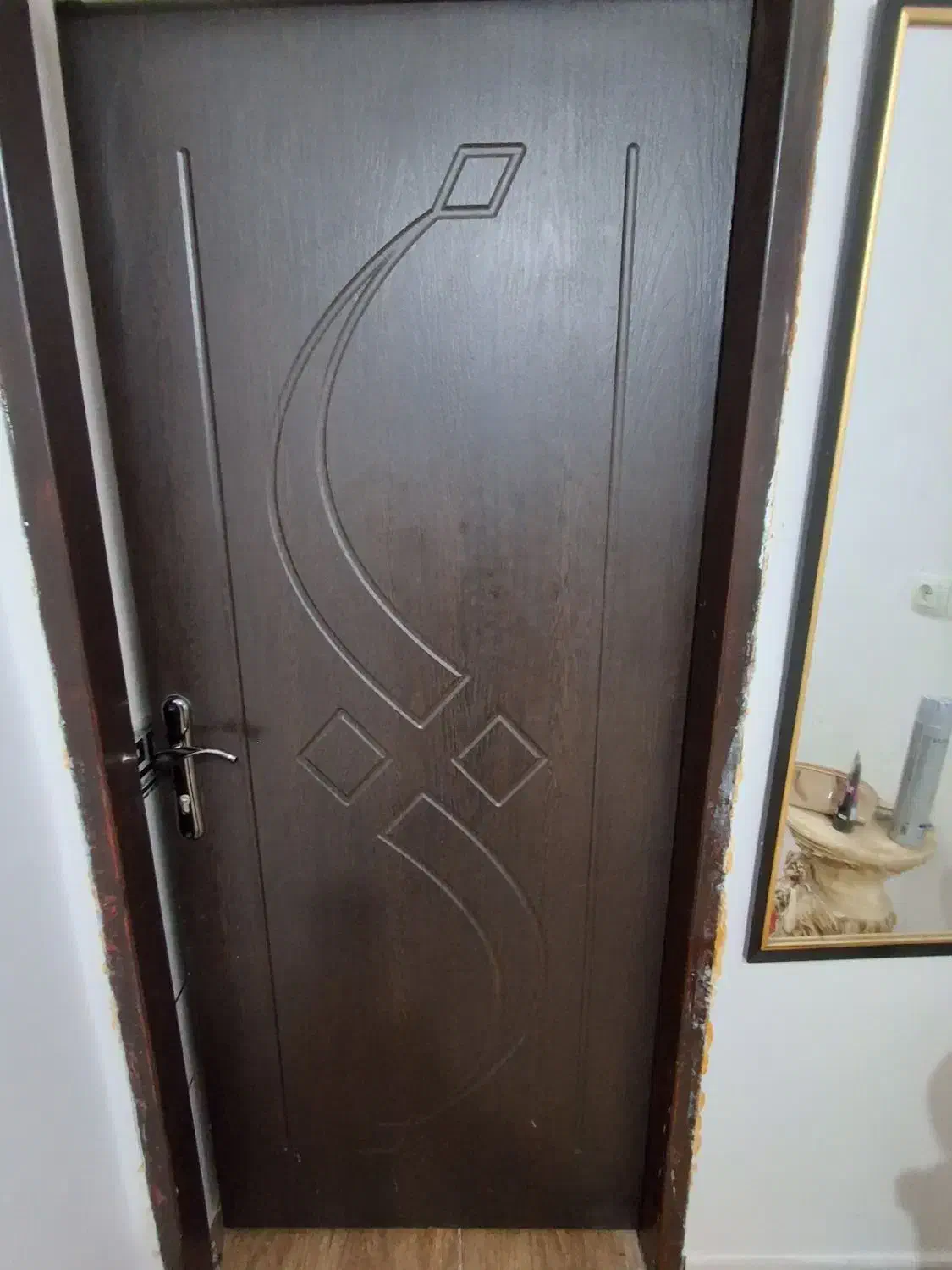 درب چوبی ام دی اف|مصالح و تجهیزات ساختمان|بندر ماهشهر, |دیوار