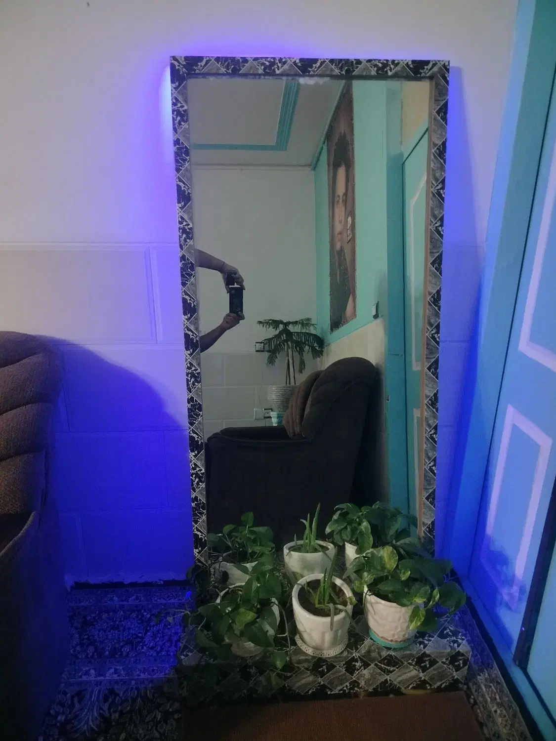 اینه ی قدی زیبا|آینه|کرمان, |دیوار