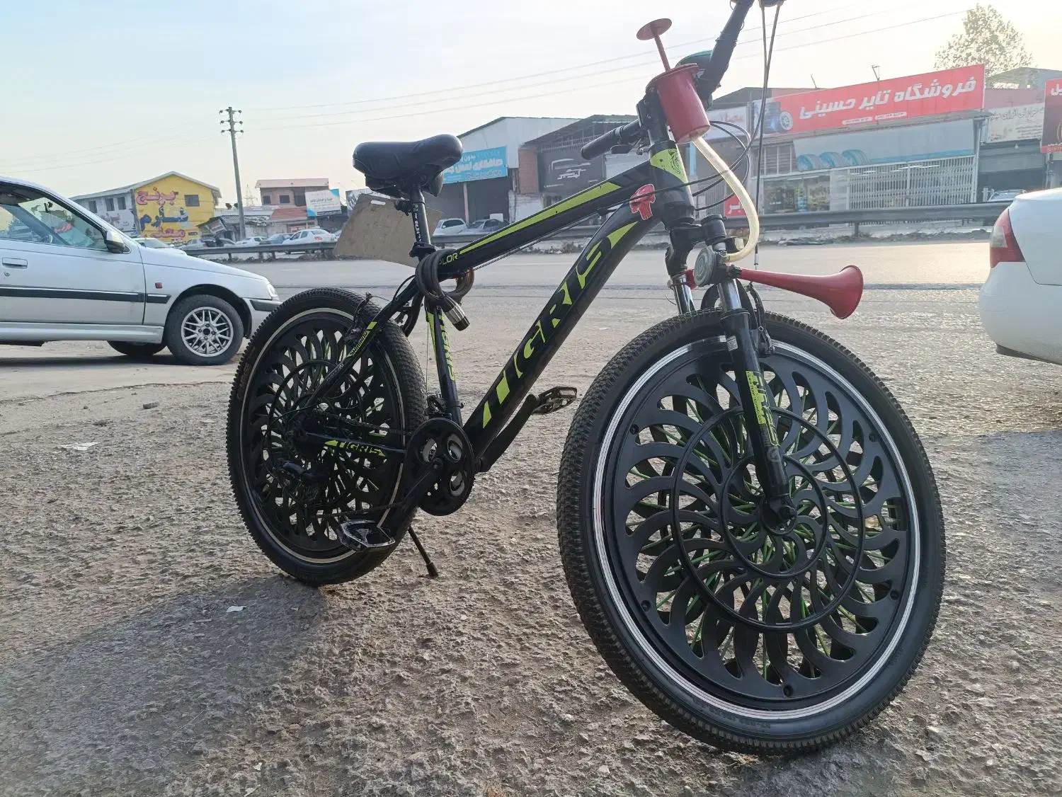 دوچرخه تیگر سایز ۲۶|دوچرخه، اسکیت، اسکوتر|قائمشهر, |دیوار