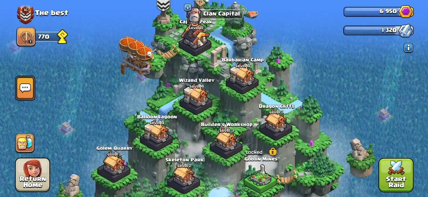 اکانت کلش۱۹۳  همراه کلن ۱۶|کنسول، بازی ویدئویی و آنلاین|محمدشهر, محمدشهر|دیوار