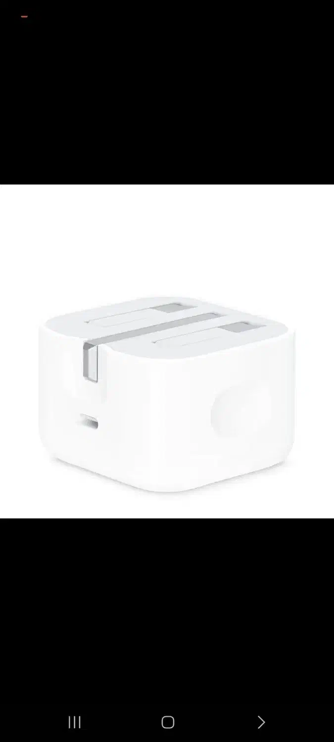 آداپتور 20W ایفون اورجینال وارد شده از عربستان|لوازم جانبی موبایل و تبلت|چهاردانگه (تهران), |دیوار