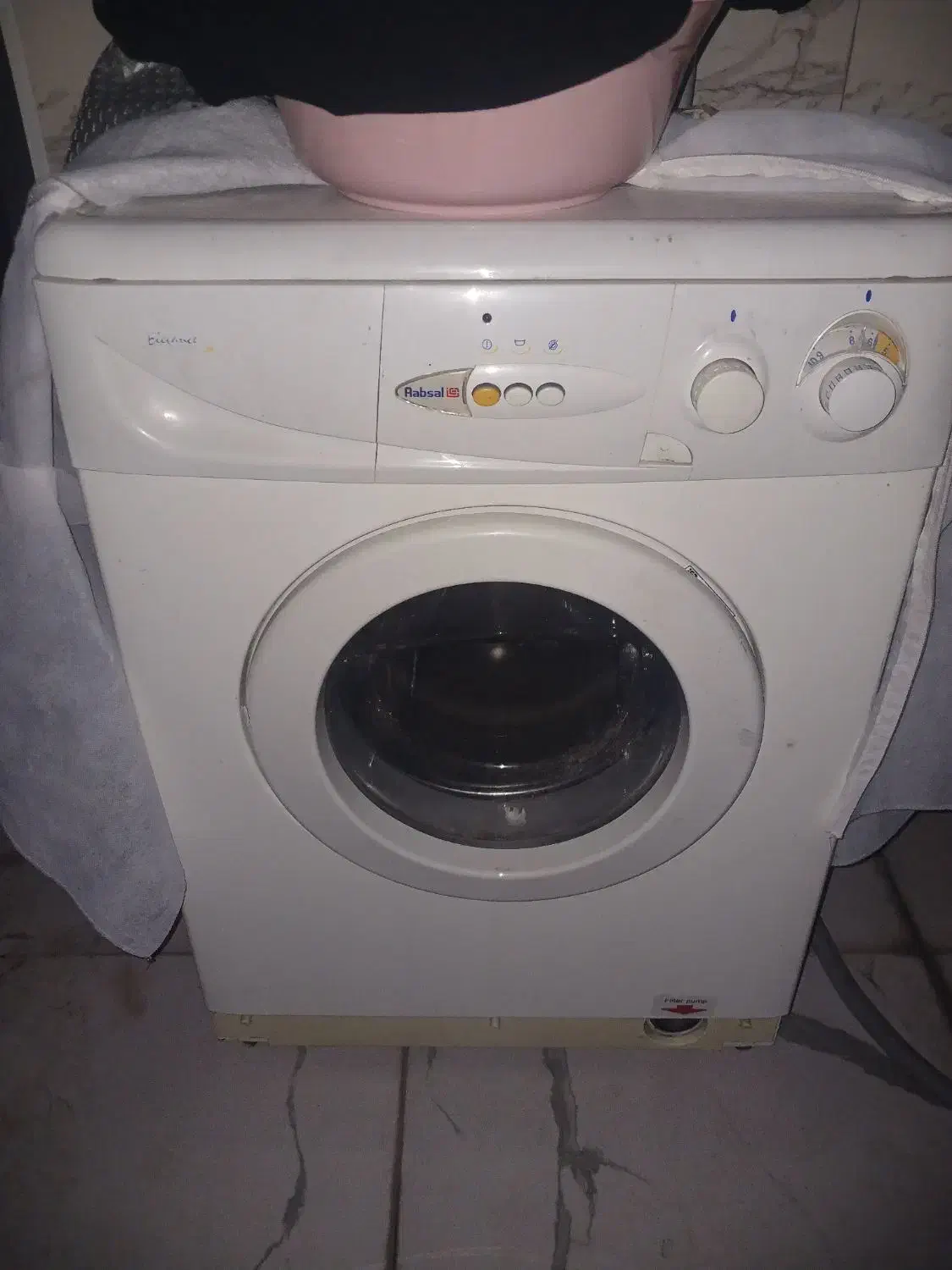 لباسشویی ابسال اتوماتیک سرد وگرم|ماشین لباسشویی و خشک‌کن لباس|اندیمشک, |دیوار