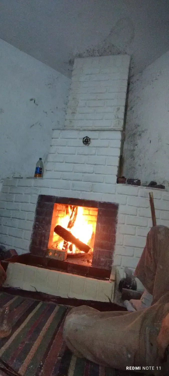 طراحی و اجرای شومینه هیزمی و اتشکده|بخاری، هیتر، شومینه|مرودشت, شهرک مهدیه|دیوار