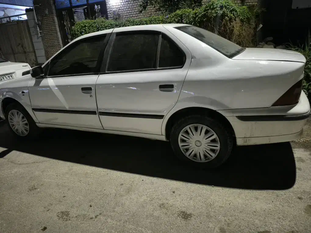 سمند اسی سفید|خودرو سواری و وانت|آبادان, |دیوار