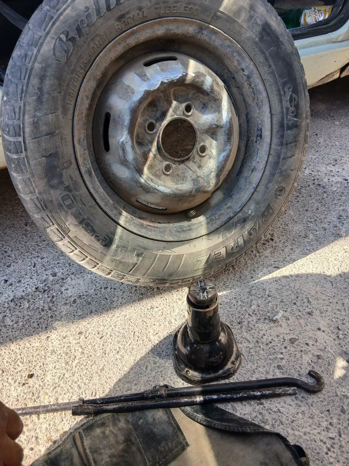 جک لندکروز ۲تونی ژاپنی اصل ورینگ ولاستیک وانت باری|قطعات یدکی و لوازم جانبی|زرقان, |دیوار