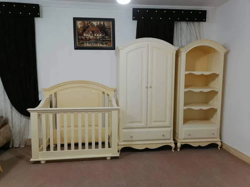 وسایل ست کودک|تخت و سرویس خواب|یاسوج, |دیوار