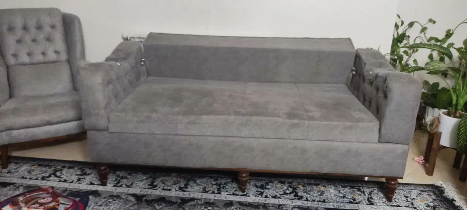 مبل ۷ نفره|مبلمان خانگی و میز عسلی|شاهینشهر, مسکن مهر|دیوار