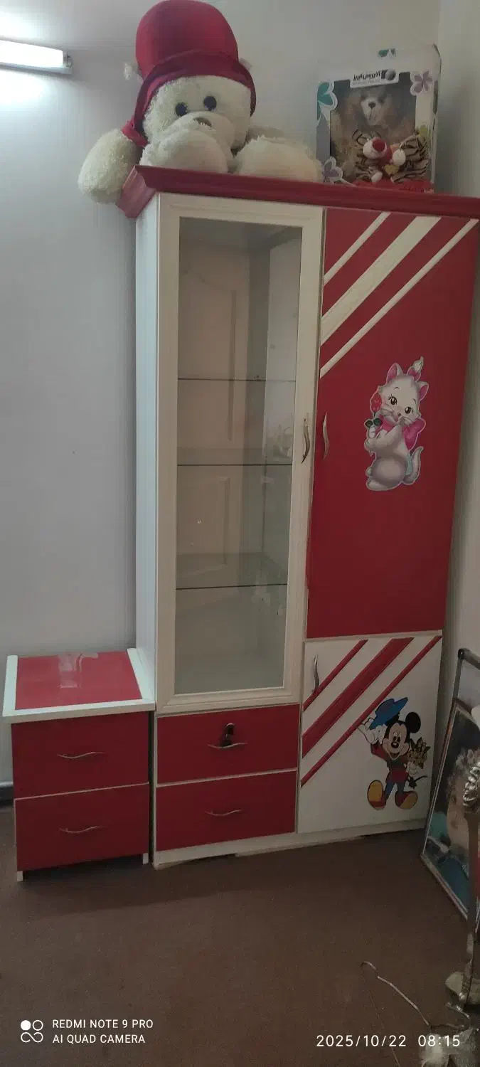 کمد کودک بدون استفاده نو|جاکفشی، کمد، دراور|سراب, |دیوار