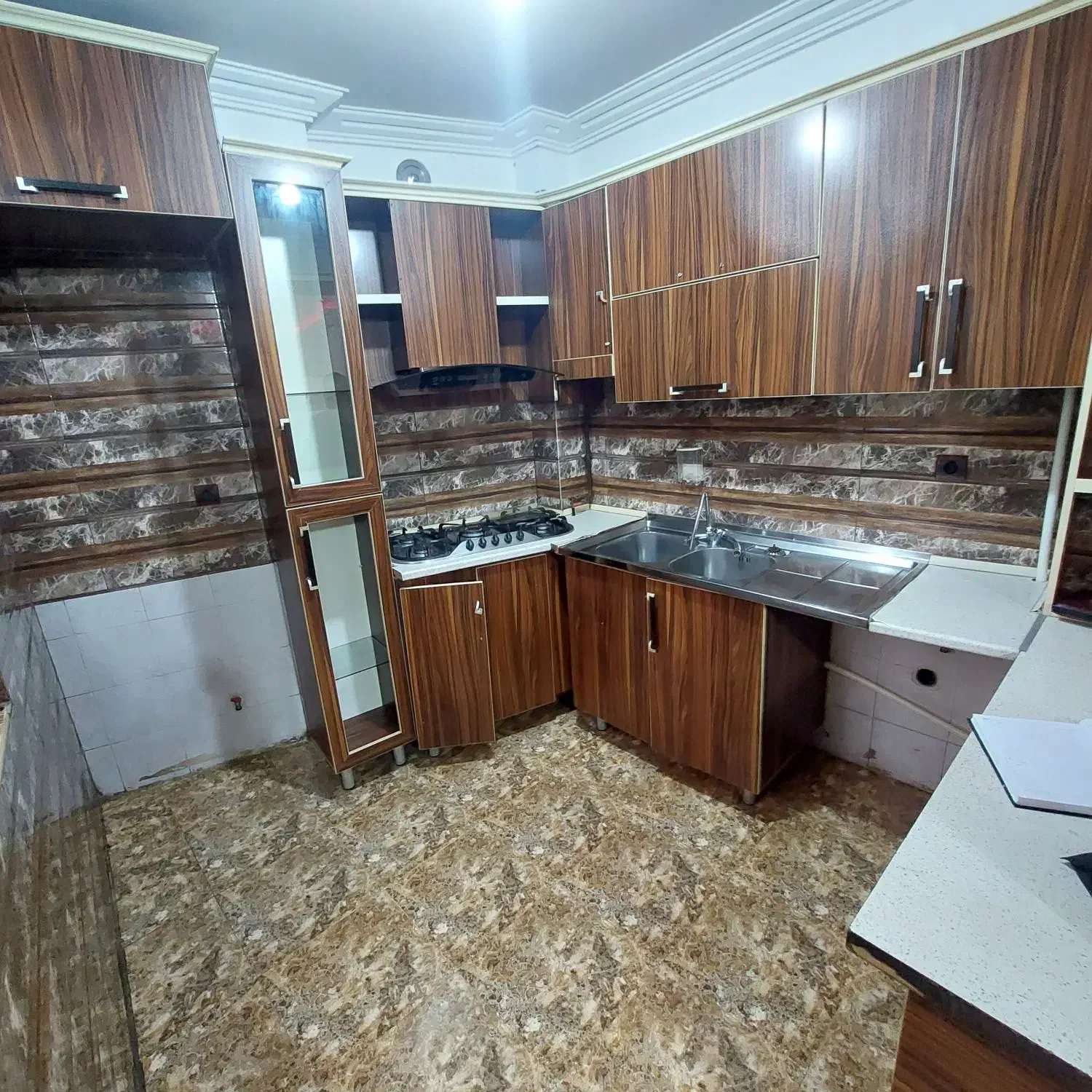 کابینت تمام ام دیگه اف|آب‌چکان و نظم‌دهنده ظروف|رشت, نخودچر|دیوار