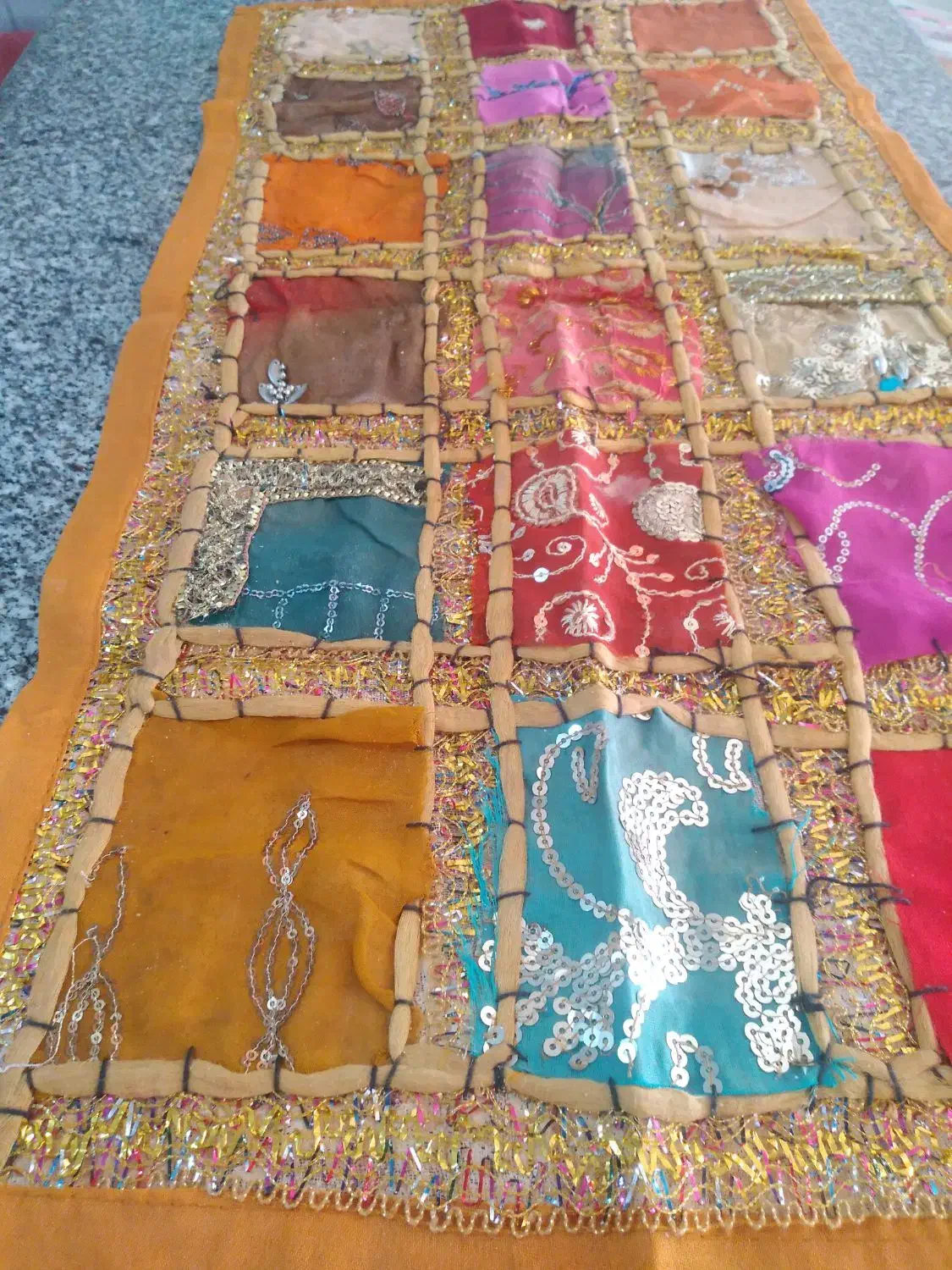 رومیزی|پرده، رانر، رومیزی|نیشابور, سرآب کوشک|دیوار