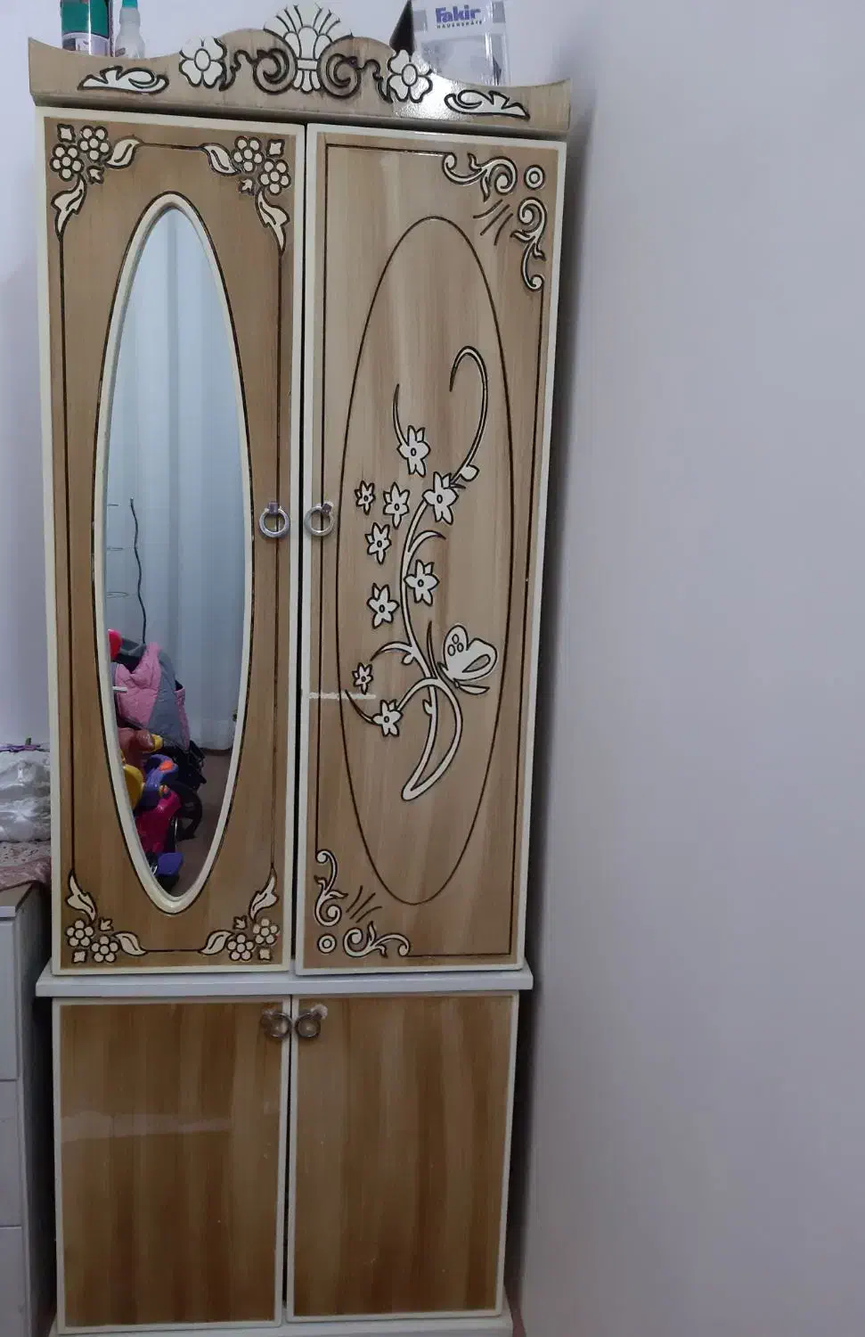 کمدلباس و جا کفشی|جاکفشی، کمد، دراور|قم, بوستان علوی|دیوار