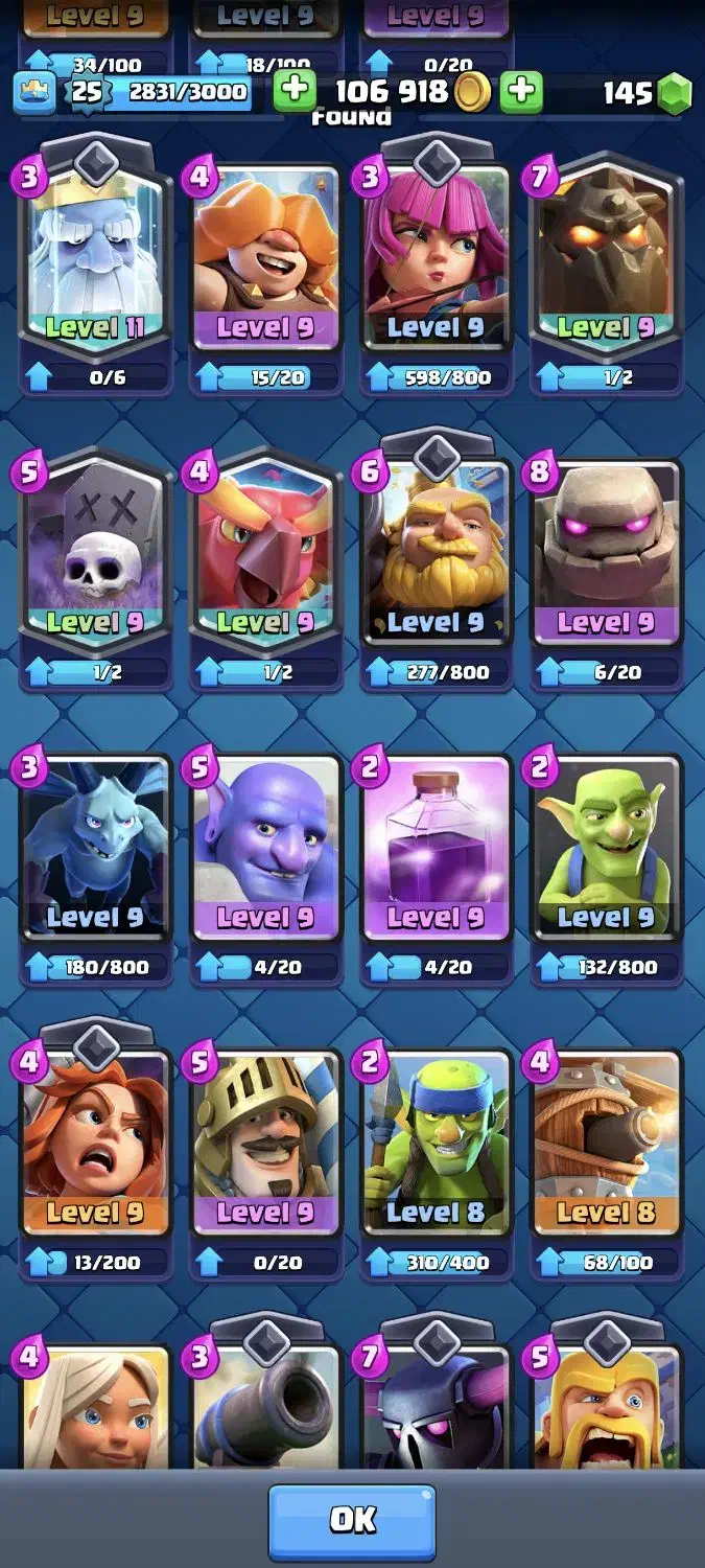 اکانت کلش رویال|کنسول، بازی ویدئویی و آنلاین|گنبد کاووس, |دیوار