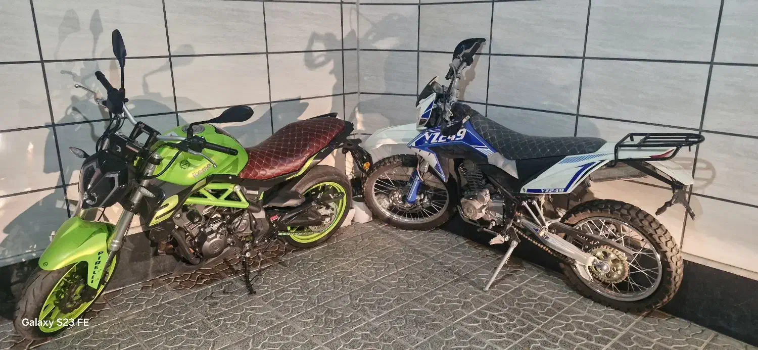 دوعدموتوربنلی سیصدوتریل  نیک تازطرح وای زد|موتورسیکلت|بیرجند, |دیوار