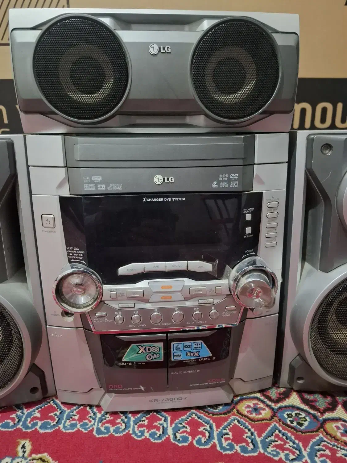 ضبط و باند سی دی خور|سیستم صوتی خانگی|کوهدشت, |دیوار