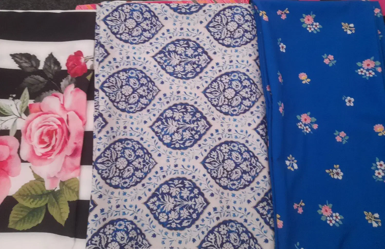 پارچه کرپ بوگاتی درجه یک|لباس|آبدانان, |دیوار