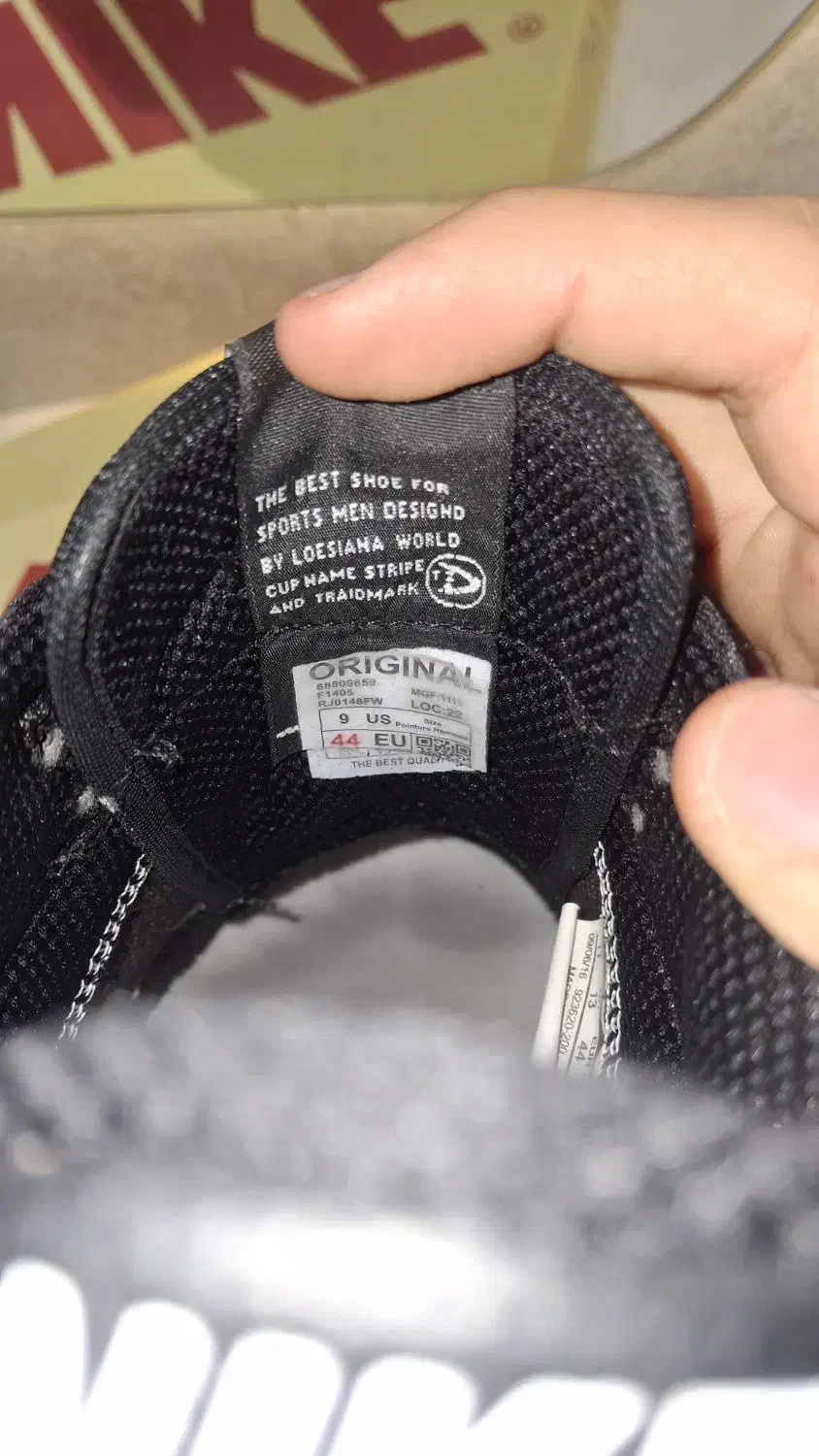 کفش نونو نایک سایز 44|کیف، کفش، کمربند|شیراز, سفیرشمالی|دیوار