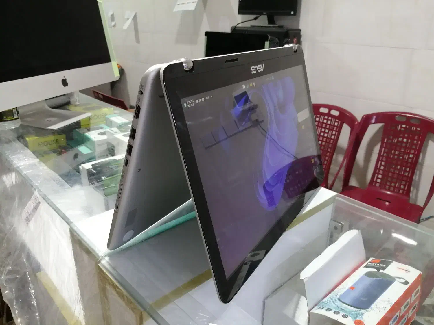 لپتاپ تبلت شو asus core i5 با صفحه 360 درجه|رایانه همراه|سراوان, |دیوار