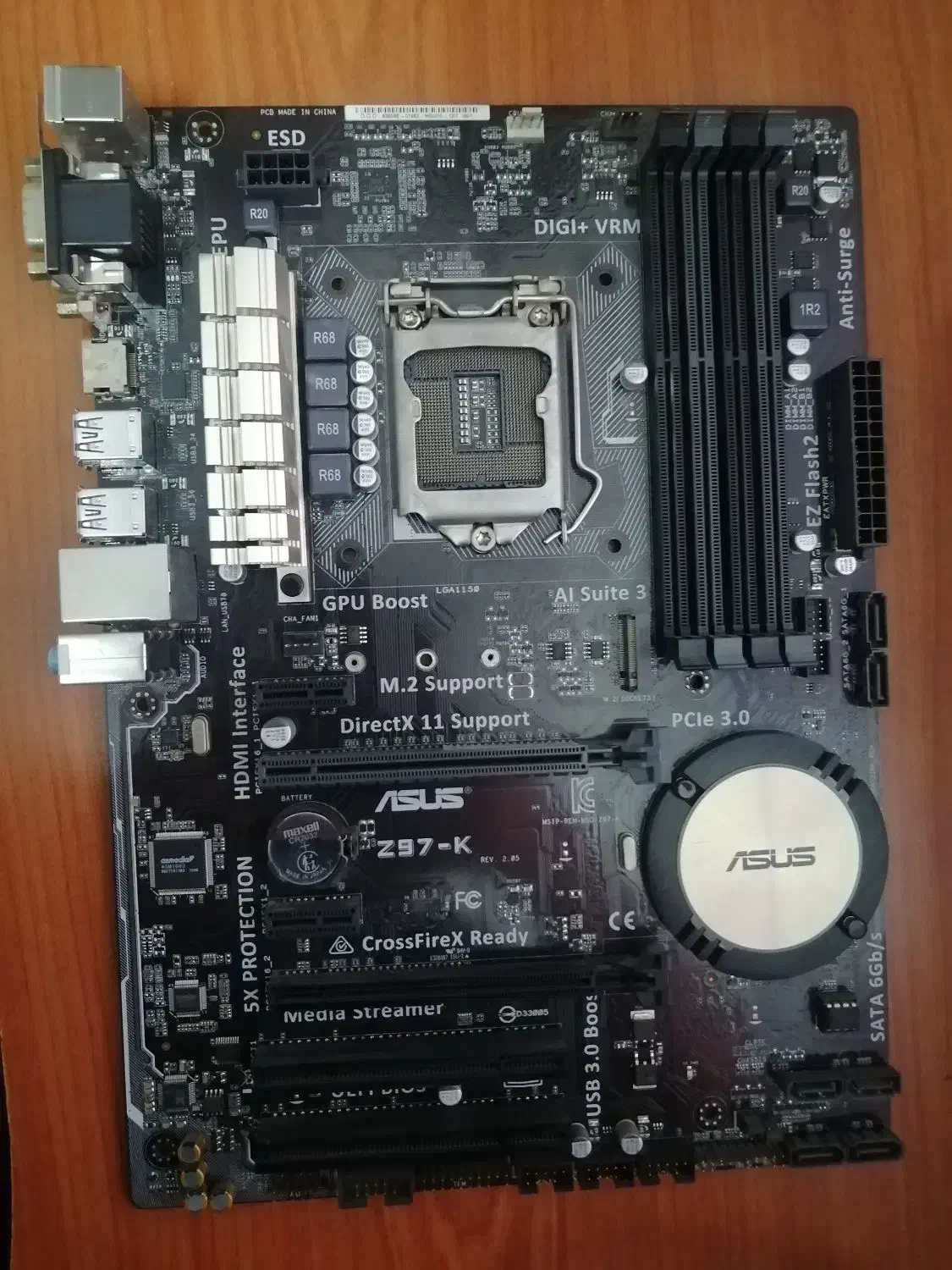 مادربرد ASUS Z97K|قطعات و لوازم جانبی رایانه|بوشهر, |دیوار