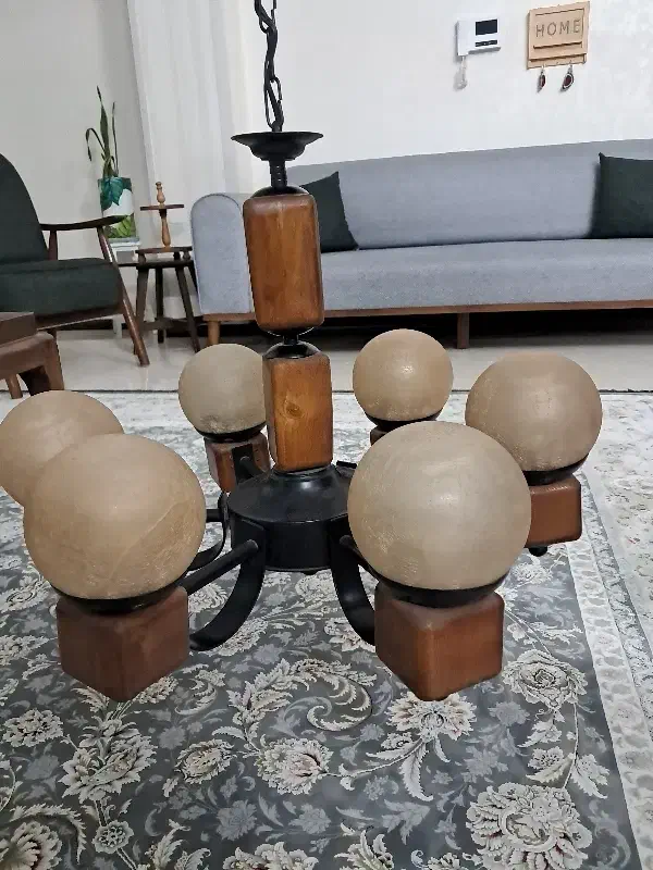 لوستر ۶ شاخه پذیرایی|لوستر و چراغ آویز|کرج, کرج نو|دیوار