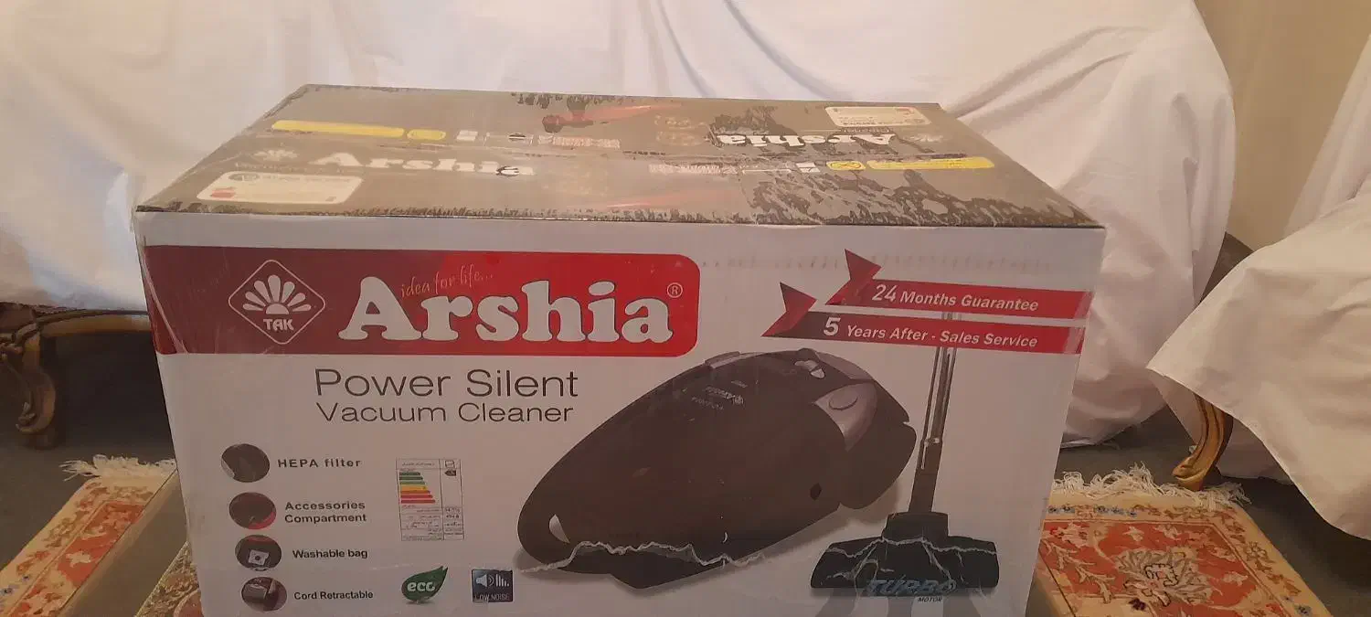 جارو برقی arshiaکاملا نو کارتن پلمپ|جاروبرقی، جارو شارژی، بخارشو|کرمانشاه, |دیوار