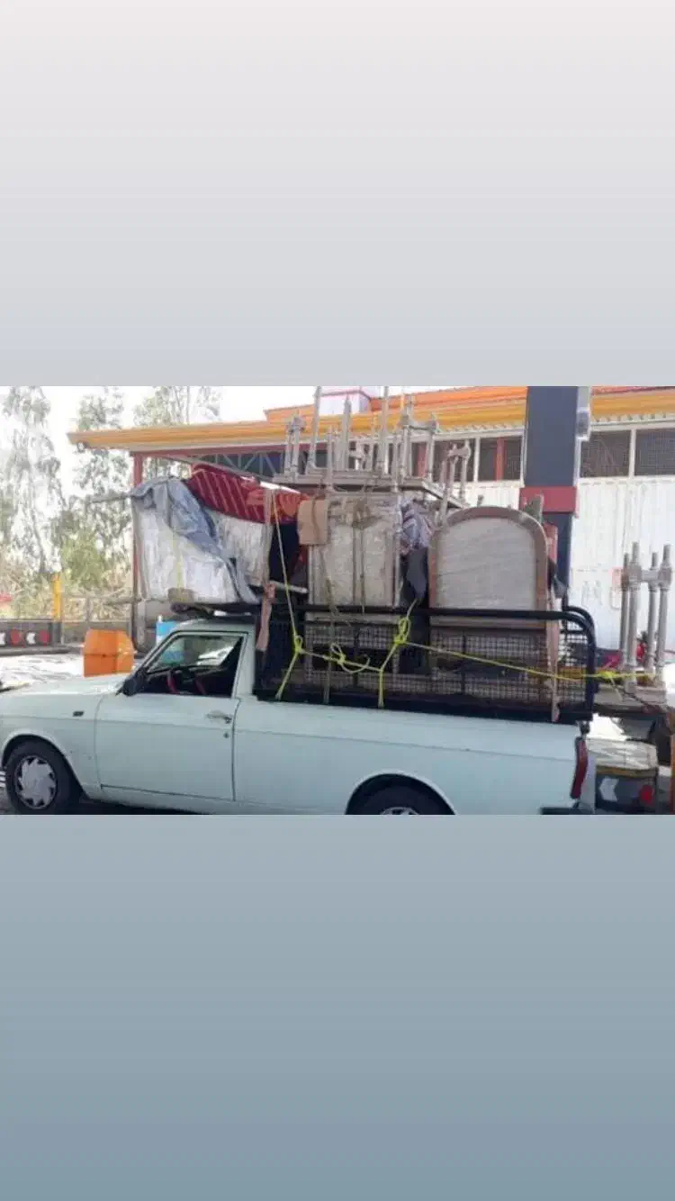 باربری شایان (حمل بار با پیکان وانت باربند مبلی)|خدمات حمل و نقل|ساوه, |دیوار