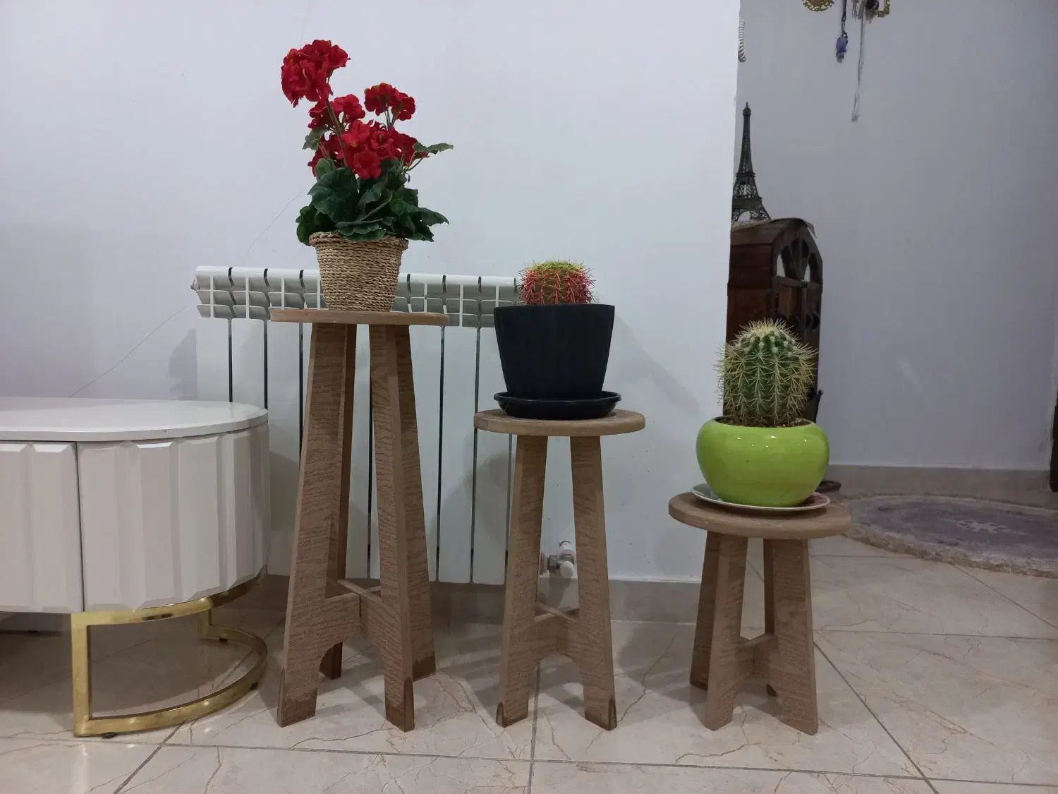 پایه گلدان در سه سایر|صنایع دستی و سایر لوازم تزئینی|سقز, |دیوار