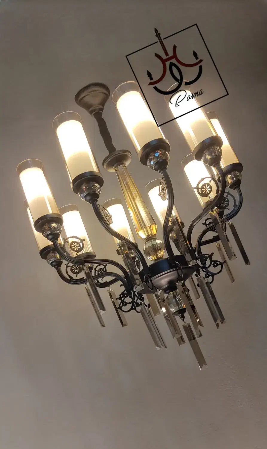 لوستر آویز کبریتی نماد اصالت و زیباییT610|لوستر و چراغ آویز|کرج, دهقان ویلا|دیوار