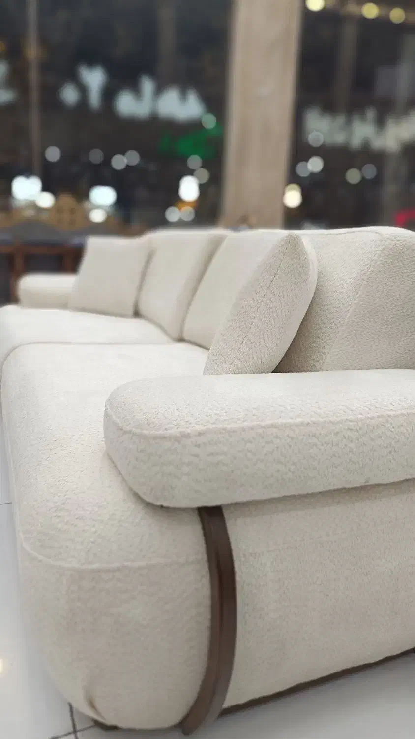 مبل مینیمال رایکا ( پارچه تدی)|مبلمان خانگی و میز عسلی|ساری, |دیوار