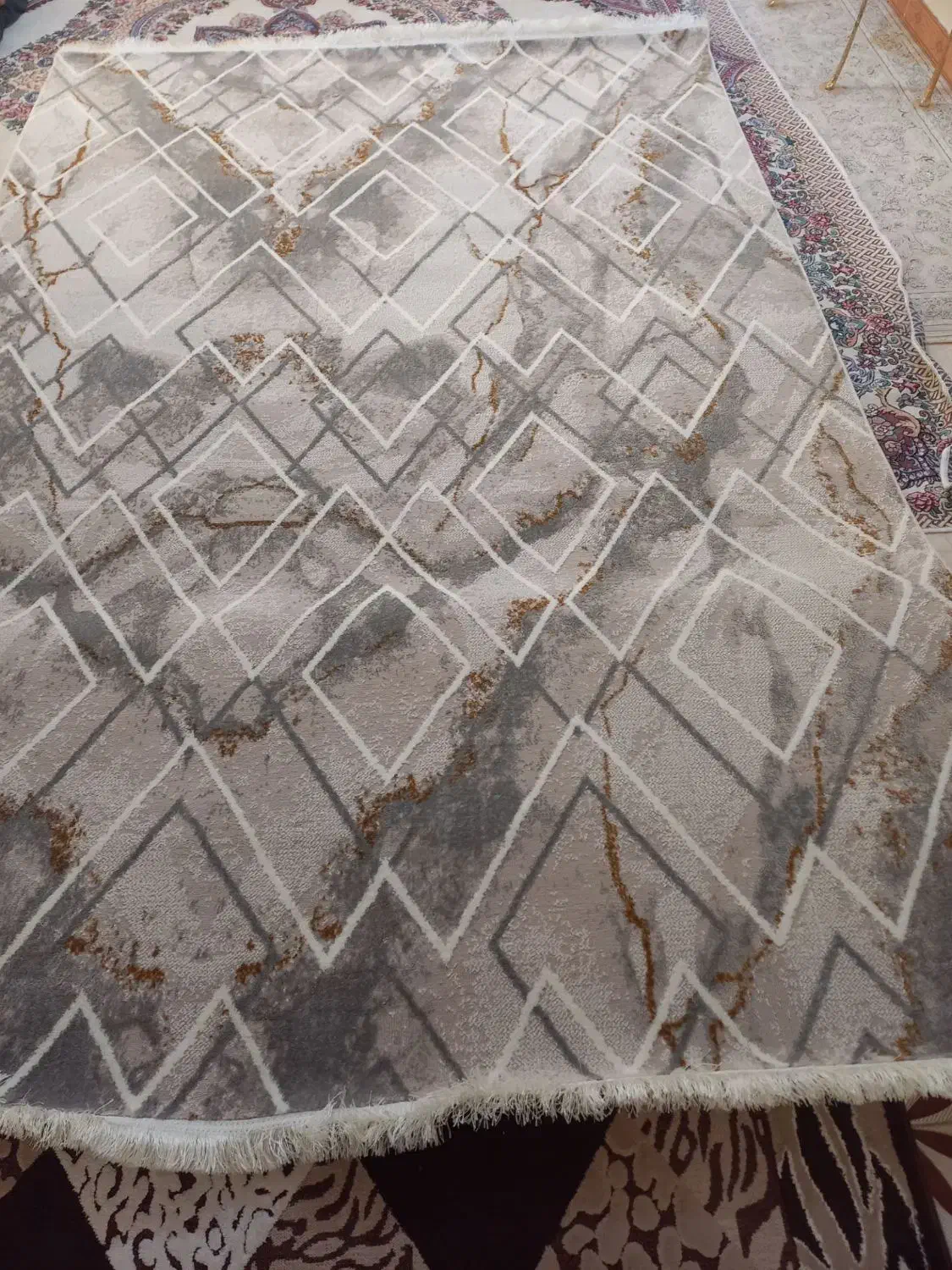 فرش  ۶متری|فرش|قره چای, |دیوار