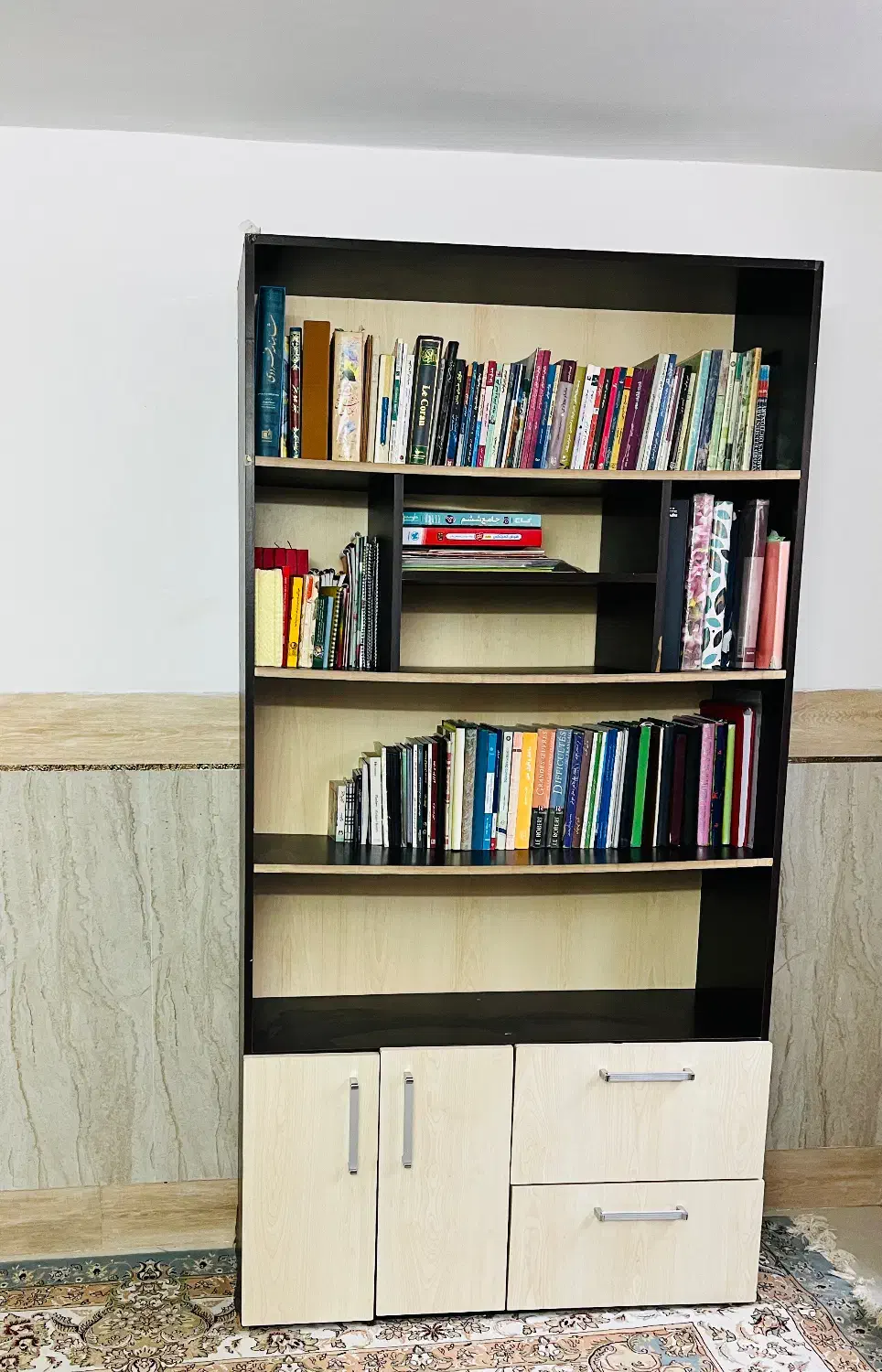 کتابخانه ۲*۱۰۳*۳۵ قیمت ۷ میلیون|کتابخانه، شلف، قفسههای دیواری|نهاوند, |دیوار