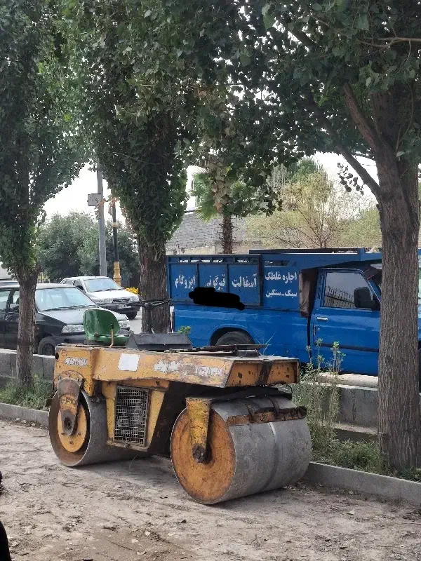 اجاره غلطک سه تنی ۲۵ تن ویبره ماشینی فلز شبانه روز|ماشین‌آلات صنعتی|چهاردانگه (تهران), |دیوار