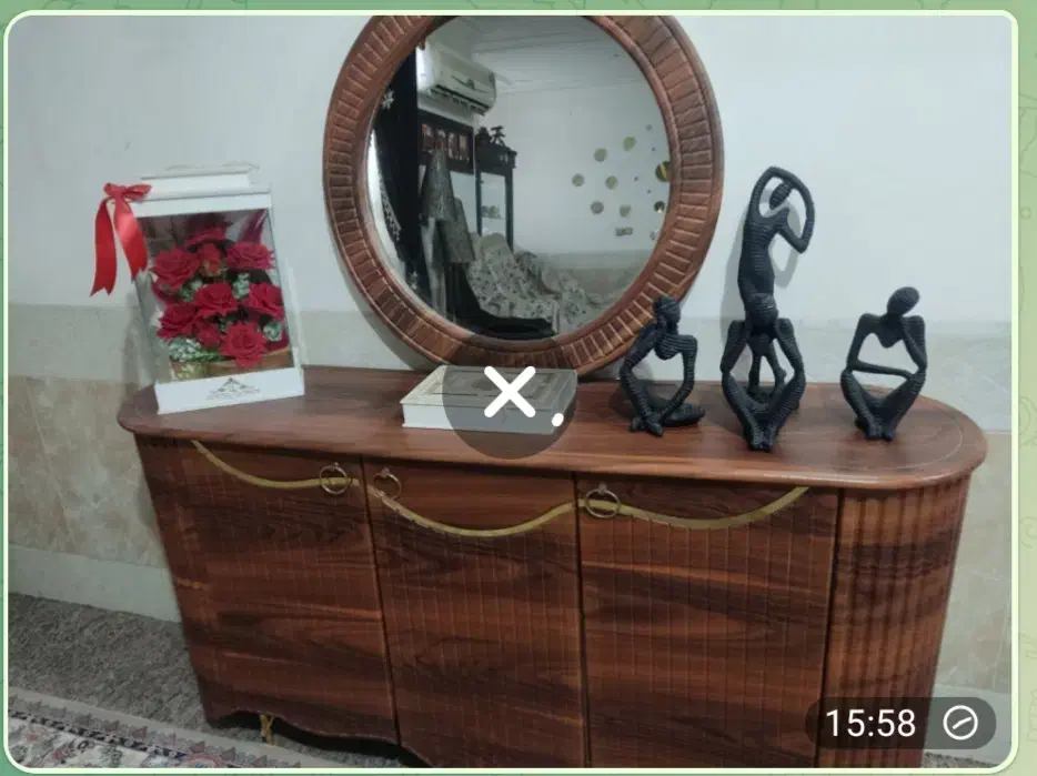 آینه کنسول|بوفه، ویترین، کنسول|زابل, |دیوار