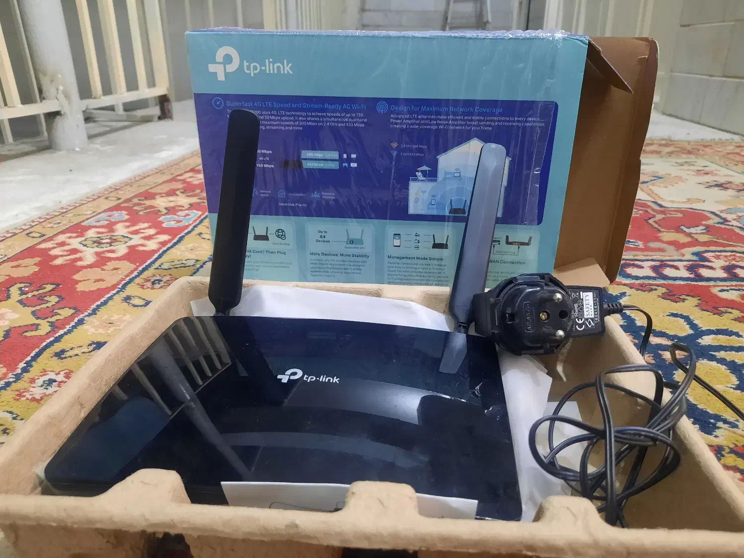 مودم روتر بی سیم 4G تی پی لینک Archer MR200/AC750|مودم و تجهیزات شبکه|شهریار, شهریار|دیوار