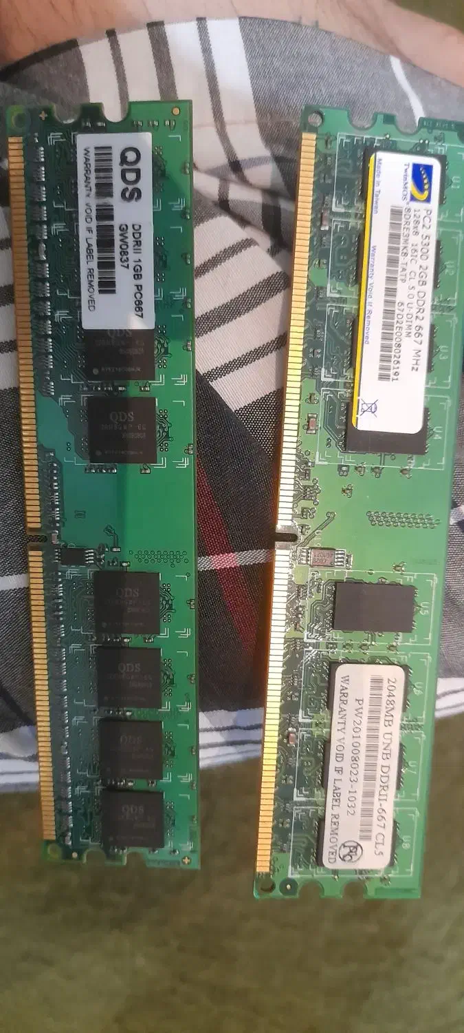 رم DDR2 یک گیگ و دو گیگ|قطعات و لوازم جانبی رایانه|تهران, جوادیه|دیوار