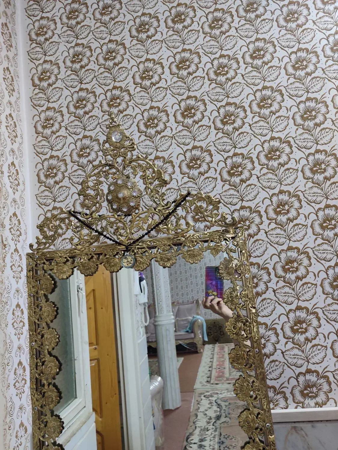 آینه قدی برنجی|آینه|ورامین, ورامین|دیوار