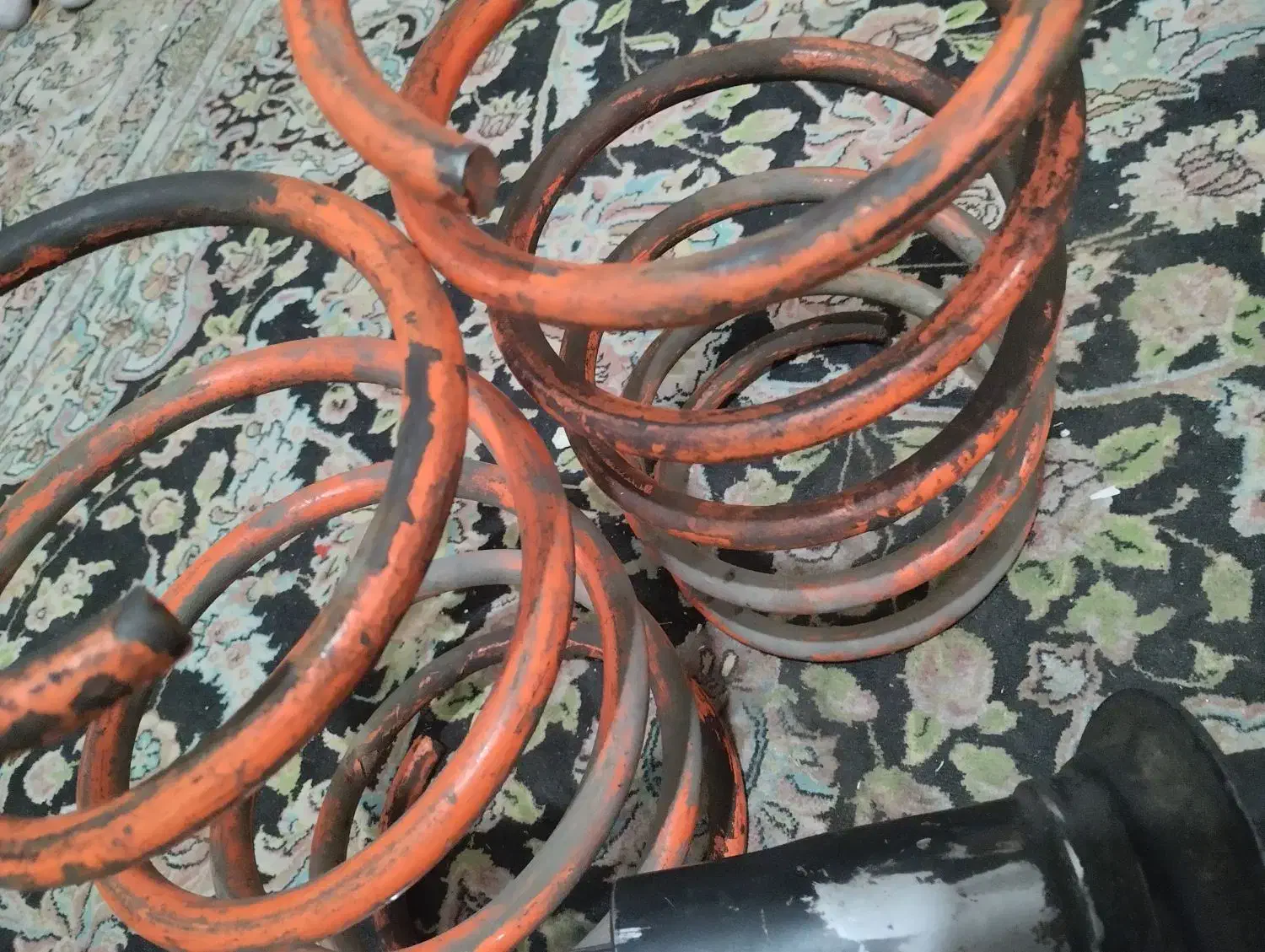 کمک فنر لنزو پوسته کوتاه نارنجی پژویی|قطعات یدکی و لوازم جانبی|رشت, نظری|دیوار