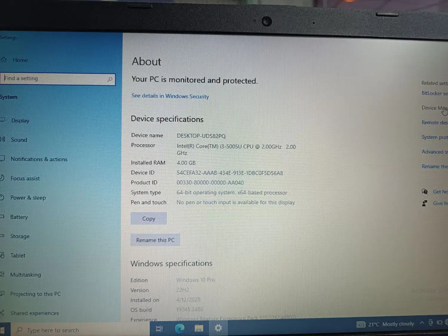 لپتاپ تمیز با قیمت منصفانه|رایانه همراه|قم, نوبهار|دیوار