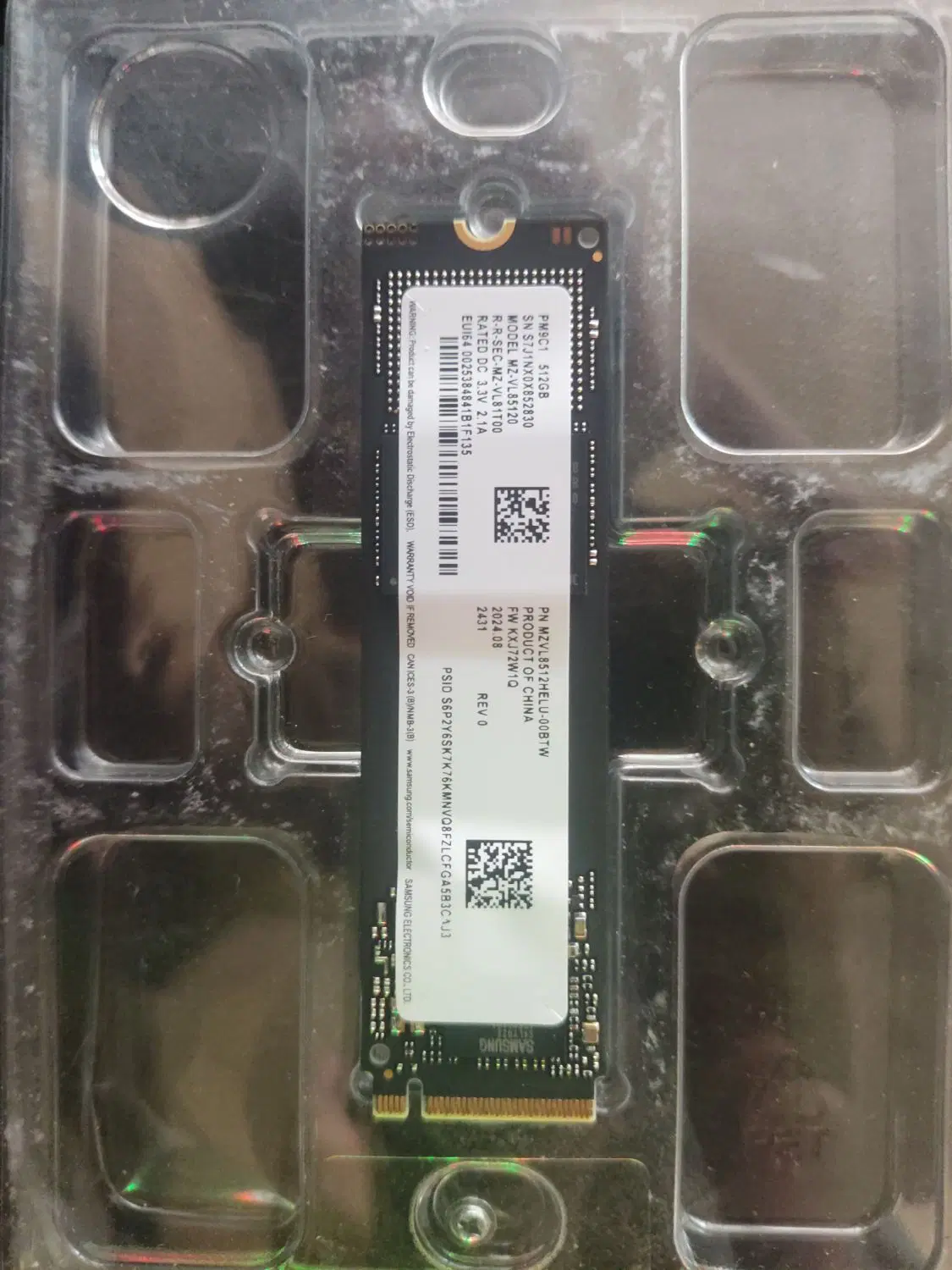 ssd 512GB Samsung m2 2280|قطعات و لوازم جانبی رایانه|قم, صفائیه|دیوار
