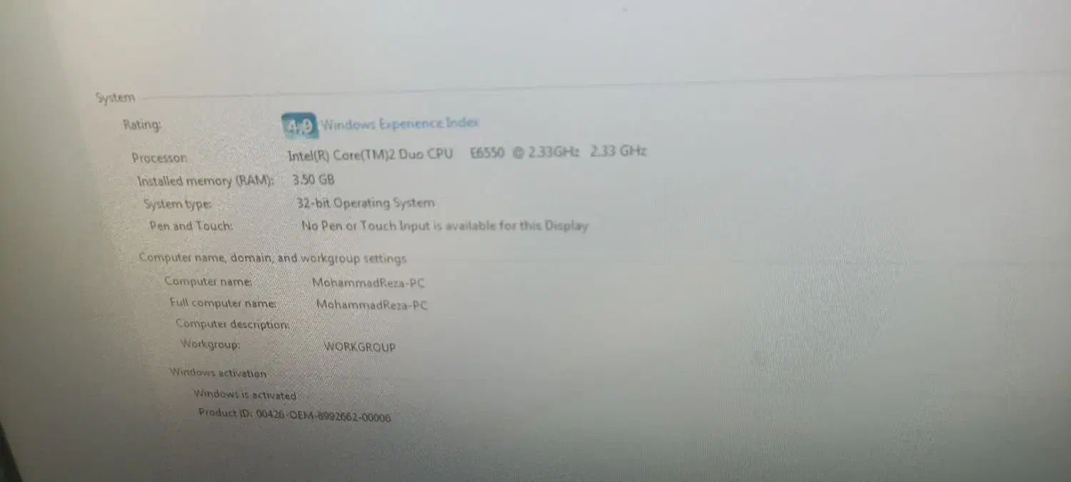 کامپیوتر سالم با مانیتور و کیبورد|رایانه رومیزی|ملارد, |دیوار