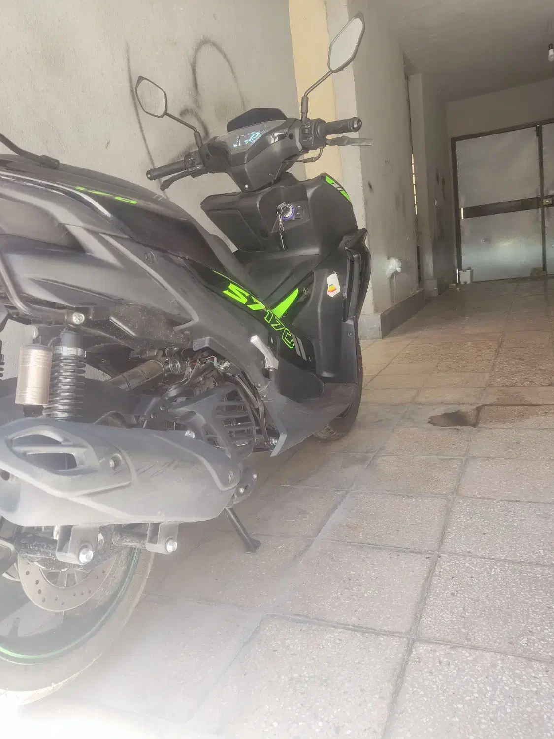 موتورکویر آیروکسS7170CC اتومات|موتورسیکلت|بیرجند, |دیوار