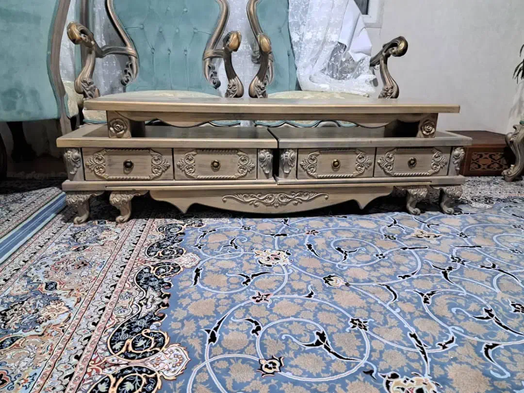 میز تی وی و میز ناهار خوری چوب راش اصلی|میز و صندلی غذاخوری|ایلام, |دیوار